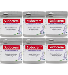 Sudocrem Cilt Bebek Bakım - Pişik Kremi 250GR (6 Lı Set)