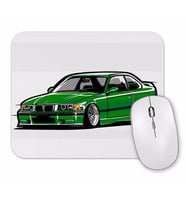Bmw  Stanced  Out E36 Mouse Pad