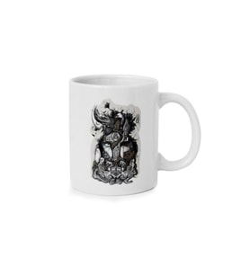 Vikings Baskılı Kupa/bardak