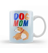 Funny Dog MOM Lover Gift For   Men Kupa Bardak Porselen