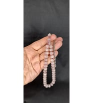 Çubuk Kehribar Tesbih Küre Kesim Beyaz Hamur T-323 (Çok Renkli)