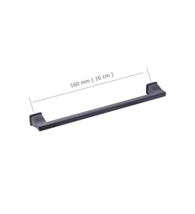 5 Adet Doğanlar Techno 160 mm Mobilya Kulp Mat Siyah