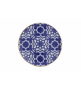 Porland Morocco Desen7 Mor Düz Tabak 17 cm 04A+P021457