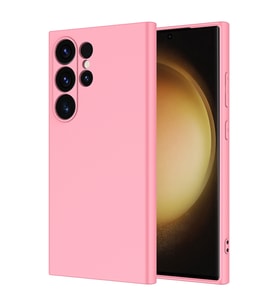 Samsung Galaxy S26 Ultra Uyumlu Kılıf Zore Mara Lansman Kapak (Açık Pembe)