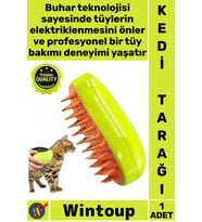 #Tarak Çok Fonksiyonlu Masaj Etkili Düğüm Çözücü Parlak Tüy Bakımı Profesyonel Buharlı Kedi Tarağı