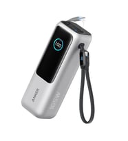 Anker Dizüstü Bilgisayar Power Bank (25K, 165W, Dahili ve Geri Çekilebilir Kablolar) - Silver