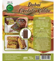 BÜYÜK BOY DUBAİ ÇİKOLATA KALIBI (25 X 14 Cm )
