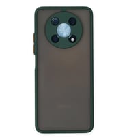 Newface Huawei Nova Y90 Kılıf Montreal Silikon Kapak - Yeşil