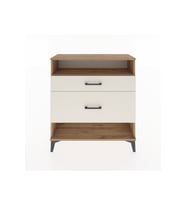 Arges Şifonyer Tek Raflı 2 Çekmeceli 88x30x96 Çam-Aytaşı