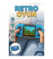Retro Mini Oyun Konsolu Çocuklar İçin Taşınabilir Eğlence Cihazı