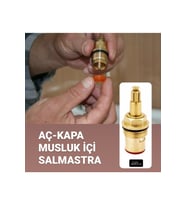 Aç - Kapa Musluk İçi Salmastra Aç Kapa Batarya Ve Musluklar