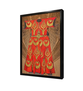 Osmanlı Kaftan Çerçeveli Mdf Tablo