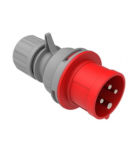 Bemis Bc1-1504-2011 Cee 4x16 Düz Fiş (Beyaz)