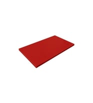 Polietilen Kesim Tahtası 25x40x2 Cm Kırmızı Et Çiğ Et