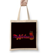 Aloha Pineapple Hawaii Tropical Beach Summer Island Ocean Bez Çanta Uzun Saplı
