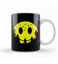 Smiley Moon Kupa Bardak Porselen