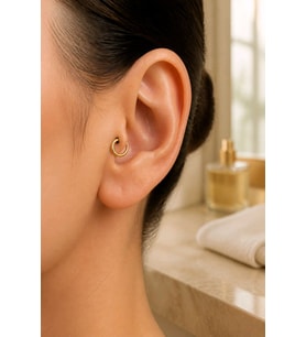 Monalisa Home Çelik Gold Renk Tragus Pirsıng