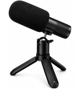 Lexroo S93 Kablosuz Masaüstü Kayıt Mikrofonu Tripod Standlı Siyah