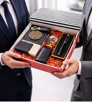 Koni Club Executive Premium Ofis Hediye Seti – Deri Defter & Kurumsal Hediye Kutusu