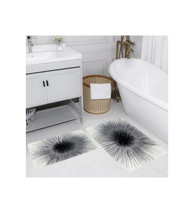 Eliana Home Baskılı 2'li Banyo Paspas Takımı RVG5154