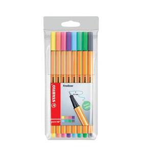 Stabilo Keçe Uç Kalem 88 8 Li Pastel Paket (Karışık)