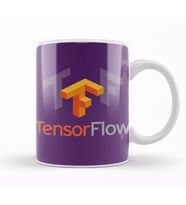Tensorflow Logo Kupa Bardak Porselen