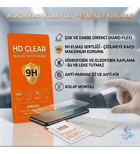 Samsung Z FOLD 8 Ekran Koruyucu 9H Ekstra Koruma 9H - HD