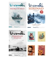 ZÜLFÜ LİVANELİ KİTAPLARI - Serenad- Kardeşimin Hikayesi - Balıkçı ve Oğlu (4 NOT DEFTERLİ) (Renksiz)