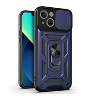Vendas Apple iPhone 13 Kılıf Zore Vega Kapak (Lacivert)