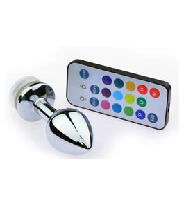Lilitu Shop Uzaktan Kumandalı Led Işıklı Orta Boy Çelik Plug