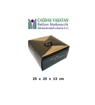 8 Kişilik Yaş Pasta Turta Kutusu 100 Adet - 077