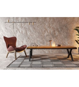 Ntconcept Pue Masif Ahşap Sehpa
