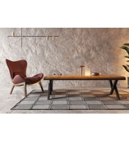 Ntconcept Pue Masif Ahşap Sehpa