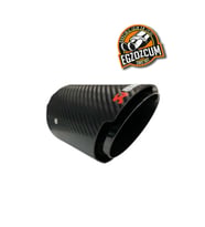 90 Mm Akrapoviç Tekli Full Karbon Içi Siyah Egzoz Ucu Eksoz - Egzozcum -