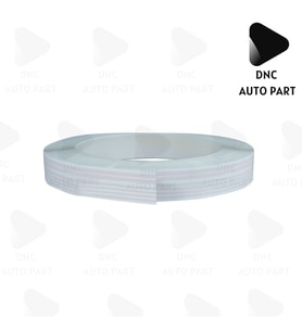 Universal Direksiyon Sargı Şeridi - 6 Pin 16 mm (METRELİK) (Beyaz)