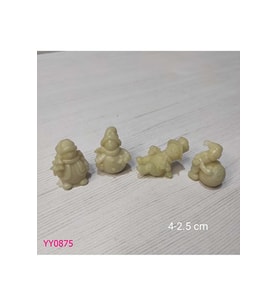 YY0875 Dörtlü Kardan Adam Model Silikon Kalıp
