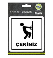 CREA Bİ' DEĞİŞİK STICKER - ÇEKİNİZ 1469