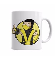 Scorpion Vault Boy Kupa Bardak Porselen