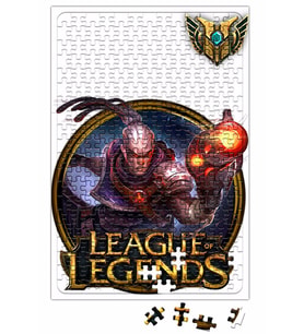Lucian LoL League Of Legends Puzzle 240 Parça Yapboz