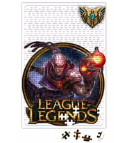 Lucian LoL League Of Legends Puzzle 240 Parça Yapboz