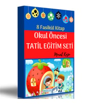 Okul Öncesi Tatil Eğitim Seti