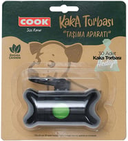 Kaka Torbası Taşıma Aparatı, 30 Adet Kaka Torbası Dahil