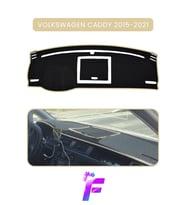 VOLKSWAGEN CADDY (2015-2021) Torpido Örtüsü Araca Özel Üretim Kolay Montaj Tam Uyum B79
