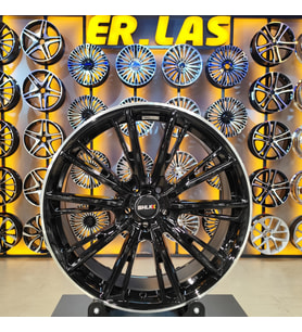 4 Adet SLK-8166 9*20 5*108 ET45 73.1 BLACK MACK JANT (Takım)