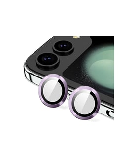 Northcity Galaxy Z Flip 5 Derin Mor Valdez Metal Kamera Lens Koruması