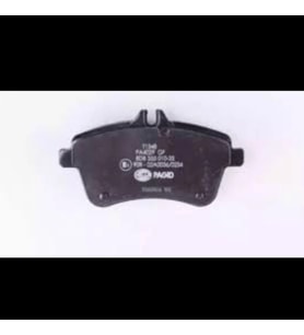 Mercedes W169 W245 Fren Balatası Ön 180 200 1694201220 Wolf