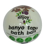 Beyaz Gül El Yapımı Banyo Küvet Topu Sabunu Beyaz 90-120 Gr