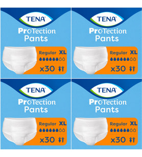 Tena ProTection Pants Regular Emici Külot Yetişkin Bezi XL - Ekstra Büyük - Extra Large 120 Adet