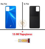 Reeder Yapıştırıcı S19 Max Parlak Mavi Yapıştırıcı B-7000 Yapıştırıcı Arka Kapak Arka Cam Batarya Kapağı Lazer Kesim Kapak Pil Kapağı Back Cover