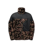 Jack Wolfskin Maarweg Print Jkt Erkek Outdoor Peluş Ceket 1711231-8889 Siyah
